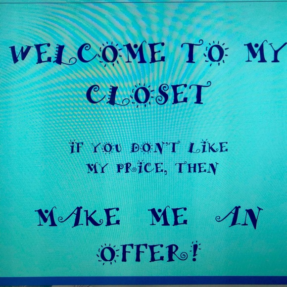 Welcome To My Closet! - Picture 1 of 1